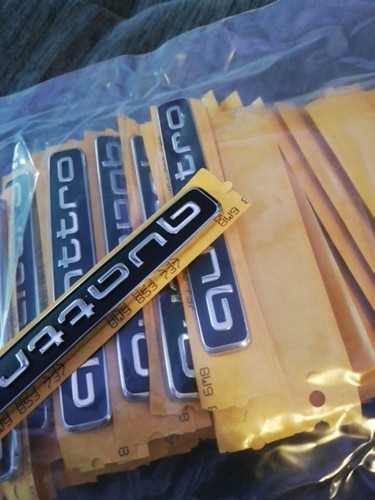 Original audi quattro emblem - ,