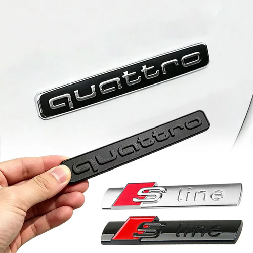 Audi quattro kotflügel emblem - quattro,