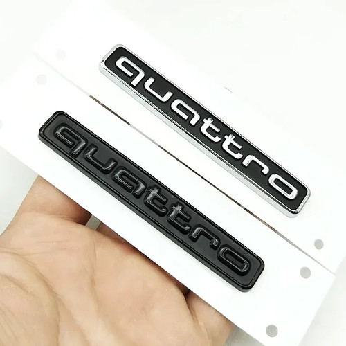 Audi quattro emblem heckklappe - quattro,